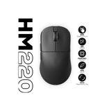 Hawk Gaming Chair HM220 1K Hz 12000 DPI Tri-Mode Kablosuz/Bluetooth Siyah Gaming Oyuncu Mouse