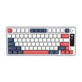 Hawk Gaming Hk255 Membrane Lcd Rgb Kablosuz/bluetooth Mavi Kırmızı %75 Türkçe Gaming Klavye