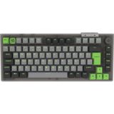 Hawk Gaming Hk610 Gateron Switch Rgb Lcd Tri-mode Kablosuz/bluetooth %75 Gaming Klavye