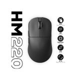 Hawk Gaming Hm220 1k Hz 12000 Dpı Tri-mode Kablosuz/bluetooth Siyah Gaming Mouse Gaming cok-renkli