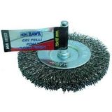 Hawk HA-11131 60x8 mm Gri Telli Pimli Daire Fırça