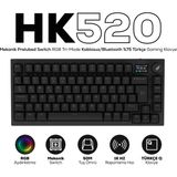 Hawk HK520 Kablosuz Mekanik Gaming Klavye %75 Türkçe Q RGB Aydınlatma ile Oyun Performansınızı Artırın