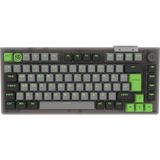 Hawk HK610 Gateron RGB LCD Tri-Mode Kablosuz Bluetooth Gaming Klavye