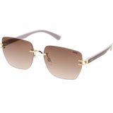 Hawk HW2299-02 58 Unisex Güneş Gözlüğü - Kahverengi