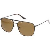 Hawk HW2319-03 58 Polarize Erkek Güneş Gözlüğü - Kahverengi