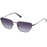 Hawk HW2324-02 56 Polarize Unisex Güneş Gözlüğü - Siyah