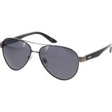 Hawk HW2327-02 59 Unisex Güneş Gözlüğü - Siyah