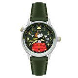 HAWKER HURRICANE MCKELLAR DUAL TIME PEANUTS SNOOPY FLYING ACE LIMITED EDITION AV-4151-05 (Citizen Miyota GP01 Mekanizmalı) Erkek Kol Saati