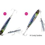Hayabusa 30 gr 6 cm No:1 Fs 415 Jack Eye Ace Jig Sahte Balık Yemi