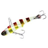 Hayabusa Fs 441 Jack Eye Frilly 8.3cm 20GR Vibrasyon Yem - Red Gold Zebra Glow