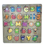 Hayal 29 Parça Türkçe Alfabe Harfler Ahşap Puzzle