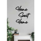 Hayal Ahşap Lazer Kesim Duvar Süsü Home Sweet Home Duvar Tablosu