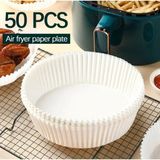 Hayal Air Fryer Pişirme Kağıdı 50 Adet Hava Fritözü, Pişirme Kağıdı Airfryer Yağsız Fritöz
