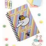 Hayal Edebiliyorsan Yapabilirsin Konuşan Planner Haftalık Planlayıcı Stickerlı Spiralli Defter - 1 - Beyaz