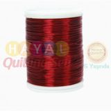 Hayal Filografi Teli Koyu Kırmızı Renk 100 Gr, 150 Mt - Hft-1005