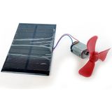 Hayal Güneş Paneli Mini Motor ve Pervane Seti 7x10 cm Kırmızı Renkli Eğitim Araçları