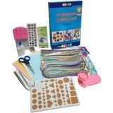 Hayal Hobi Sanat Hayal Profesyonel Quilling Seti - Set No: 2 Renkli Kağıt Şeritler ve Quilling Aletleri ile Tam Set
