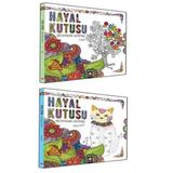 Hayal Kutusu Boyama Kitaplığı Seti - 2 Kitap Takım - Eksik Parça