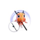hayal oyuncak atölyesi F2 43 Cm Smart 3D Muhafazalı Hologram Fan (4375)
