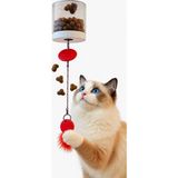 Hayal Patishop Interaktif Kedi Mama Dağıtıcı Oyuncak - Duvara Asılabilen Eğitici Kedi Oyuncağı, Zeka Geliştirici Avcı Kedi Ödül Maması Aparatı