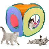 Hayal Patishop Toplu Renkli Kare Kedi Oyun Tüneli | Kare Kedi Oyun Evi