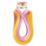 Hayal Quilling Telkari Kağıdı - Koyu Sarı ve Pembe Renk 200'Lü