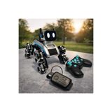 HAYALBAHÇESİ Bilekten Ve Uzaktan Kumandalı Şarjlı 8 Teker Akrobat Robot Köpek Müzikli ve Led Işıklı