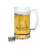Hayalet Baskılı Bira Bardağı - Bira Bardak