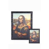 Hayalet Mona Lisa 3D Tablo, Cadilar Bayrami, Halloween Kostumleri Susleri