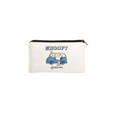 Hayali Şeyler Snoopy & Minibüs Desenli Kalemlik & Makyaj Çantası – Çok Amaçlı Organizer