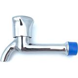 Hayalimkapimda Vanalı Kısa Ağızlı Musluk Krom Küçük Lavabo Bahçe Musluğu