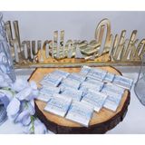 Hayaller Dükkanı 20'li Elyasızı Pleksi Isimlikli Bebek Çikolatası - 60 gr