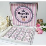 Hayaller Dükkanı 48 Li Bebek Çikolatası Ayıcık Baskılı - 1 Adet