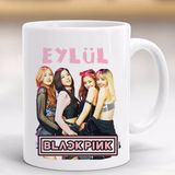 Hayaller Dükkanı Black Pink Kişiye Özel Kupa
