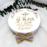 Hayaller Dükkanı Ceylan Baskılı Kız Bebek Çikolatası - 1 Adet