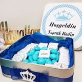 Hayaller Dükkanı Draje Li Erkek Bebek Çikolatası