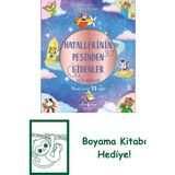 Hayallerinin Peşinden Gidenler Için Öyküler + Boyama Kitabı