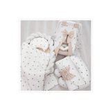 Hayalperest Bebek Yatağı Örgu Kadife Babaynest 11 Li Set