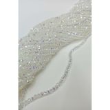 Hayalperest Boncuk 4 mm Beyaz Kristal Boncuk