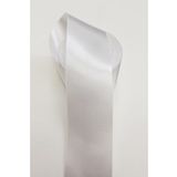 Hayalperest Boncuk 6 cm Beyaz Saten Kurdele