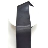 Hayalperest Boncuk 6 cm Siyah Saten Kurdele