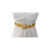 Hayalperest boncuk Kadınlara Özel kemer Kaftan kemeri Düğün ve Özel Günler İçin Şık gold Renk
