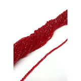 Hayalperest boncuk Kırmızı Kristal Boncuk 4 mm