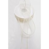 Hayalperest boncuk Krem Organze Saten Kurdele 2,5Cm