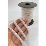 Hayalperest boncuk Kristal Boncuk Işlemeli Özel Şerit