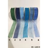 Hayalperest boncuk Organze Kurdela 2 Cm