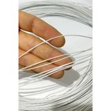 Hayalperest Boncuk Taç Ve Çiçek Teli-ip Sargılı Metal Tel 1 Mm 10 Metre
