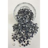 Hayalperest Boncuk Ütüyle Yapışan Boncuk SS30 6mm Yapıştırma Taş 25 Grm - Gümüş
