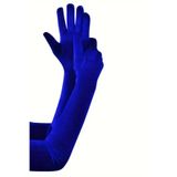 Hayalperest boncuk Uzun Kadife Gelin Eldiveni Şık Asil Parti, Düğün Kostüm, Özel Günler İçin Opera Boy Füme