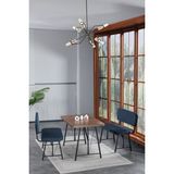 Hayat 70 x 110 Atlantik Mutfak Masası, Mutfak Masası Takımı, Yemek Masası, 2 Benchli - Lacivert